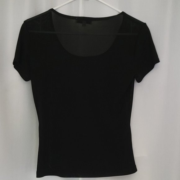 Black sheer top - Picture 5 of 5